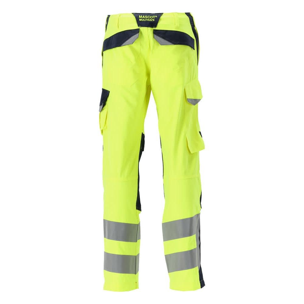 Pantaloni MASCOT® Arbon Multisafe, giallo alta visibilità/nero-blu