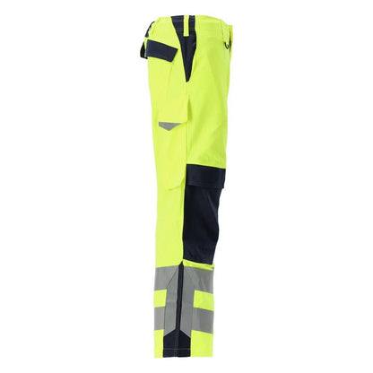 Pantaloni MASCOT® Arbon Multisafe, giallo alta visibilità/nero-blu