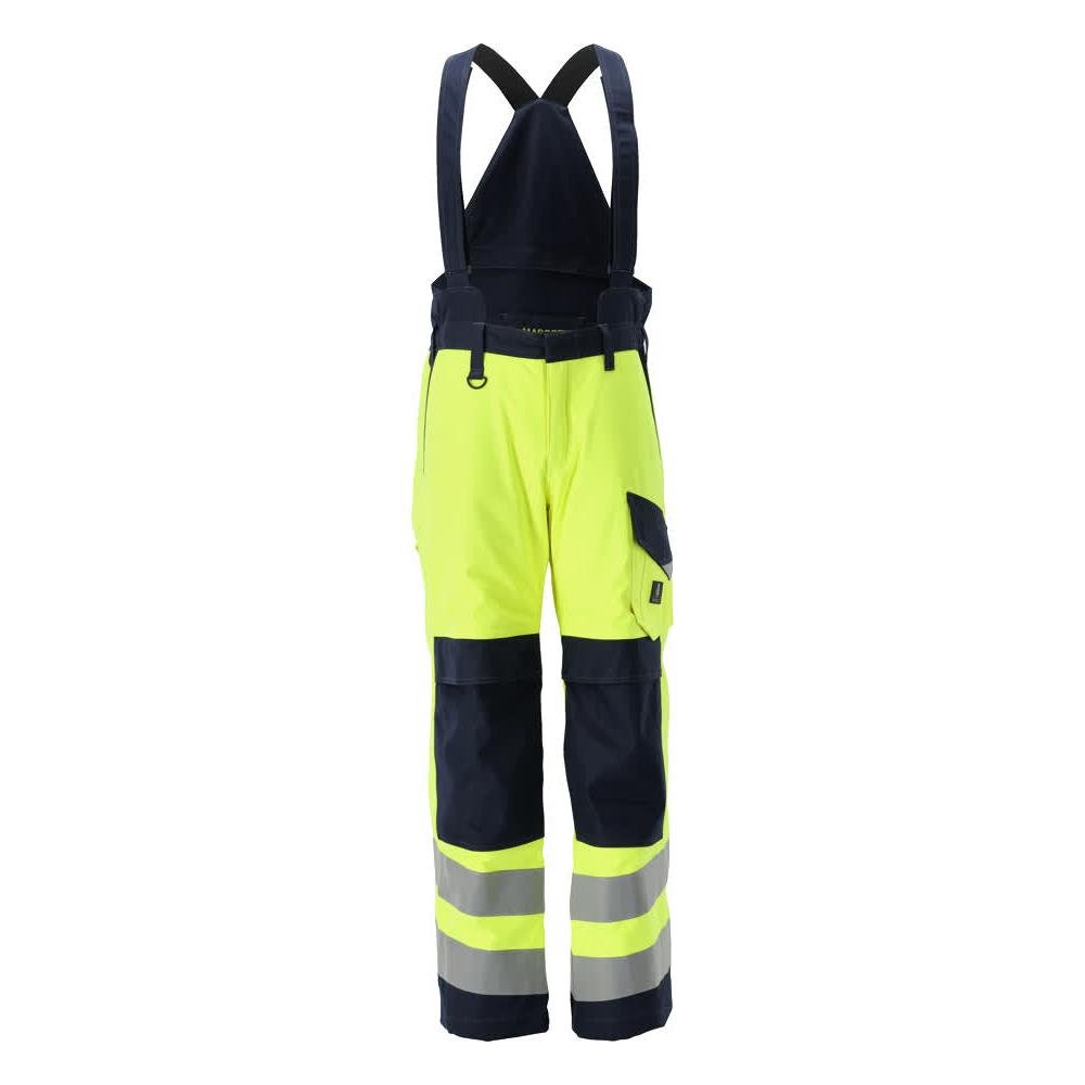 Pantaloni invernali MASCOT® Renens Multisafe, giallo alta visibilità/nero-blu