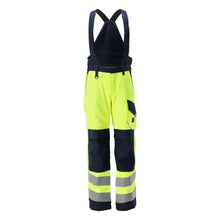 Pantaloni invernali MASCOT® Renens Multisafe, giallo alta visibilità/nero-blu