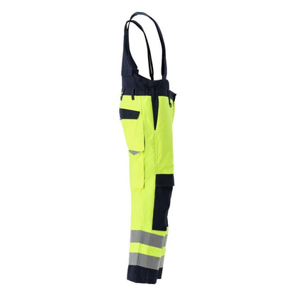 Pantaloni invernali MASCOT® Renens Multisafe, giallo alta visibilità/nero-blu