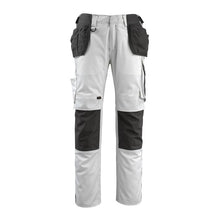 Pantaloni artigianali MASCOT® Bremen, bianco/antracite scuro