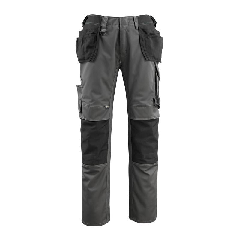 Pantaloni artigianali MASCOT® Bremen, antracite scuro/nero