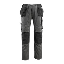Pantaloni artigianali MASCOT® Bremen, antracite scuro/nero