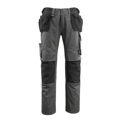 Pantaloni artigianali MASCOT® Bremen, antracite scuro/nero