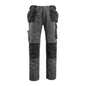 Pantaloni artigianali MASCOT® Bremen, antracite scuro/nero