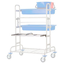 VERMOP telaio di supporto per 2 secchi 17 l, 67 x 30 x 7 cm