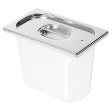Coperchio in acciaio inox VERMOP per contenitore da 5,5 l, 27 x 16 x 3 cm