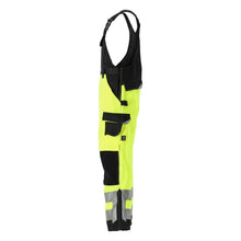 Salopette MASCOT® Newcastle, giallo/nero ad alta visibilità