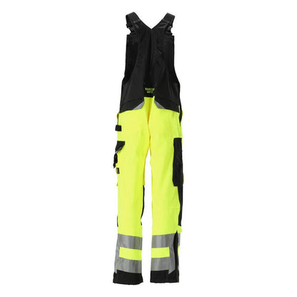 Salopette MASCOT® Newcastle, giallo/nero ad alta visibilità