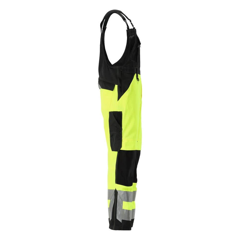 Salopette MASCOT® Newcastle, giallo/nero ad alta visibilità
