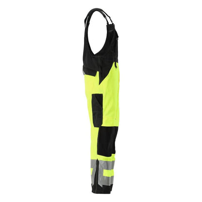 Salopette MASCOT® Newcastle, giallo/nero ad alta visibilità