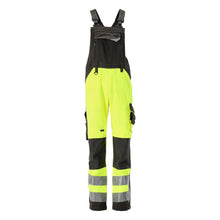 Salopette MASCOT® Newcastle, giallo alta visibilità/antracite scuro