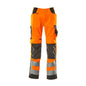 Pantaloni MASCOT® Kendal, arancione ad alta visibilità/antracite scuro