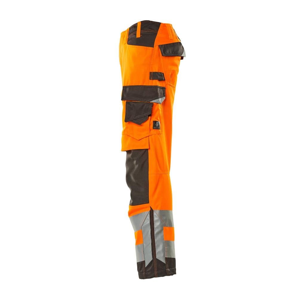 Pantaloni MASCOT® Kendal, arancione ad alta visibilità/antracite scuro