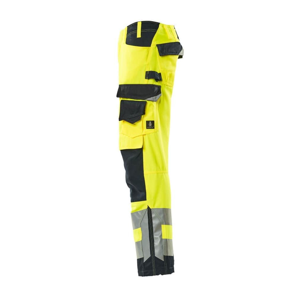 Pantaloni MASCOT® Kendal, giallo alta visibilità/nero-blu
