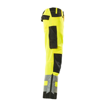 Pantaloni MASCOT® Kendal, giallo/nero ad alta visibilità