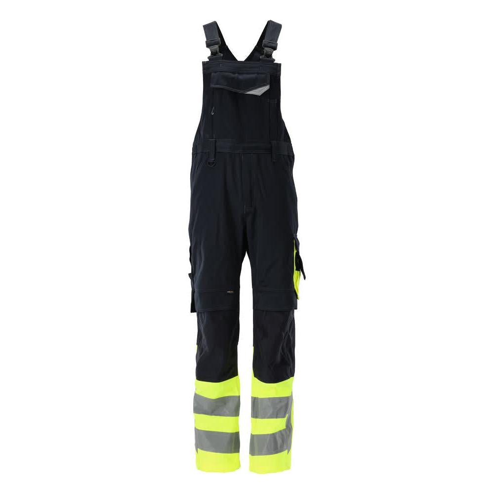 Salopette MASCOT® Sunderland, nero blu/giallo alta visibilità