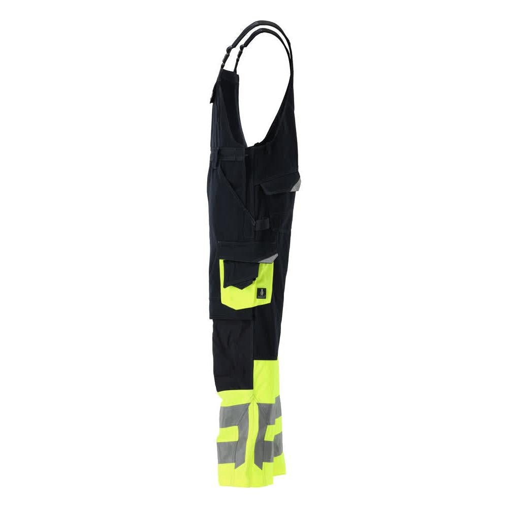 Salopette MASCOT® Sunderland, nero blu/giallo alta visibilità