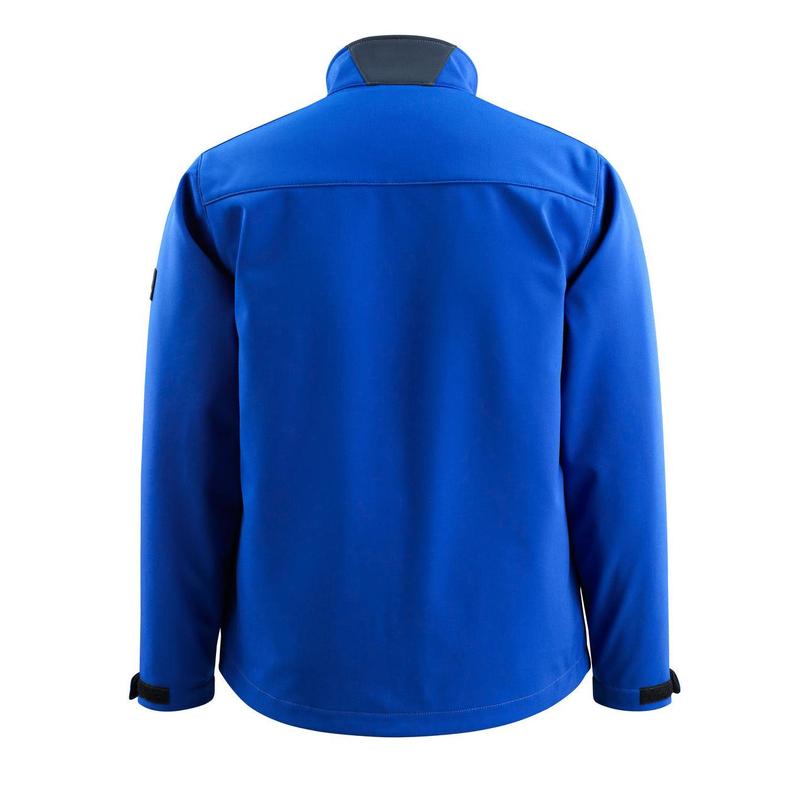 Giacca MASCOT® Finley Soft Shell, blu mais/blu nero