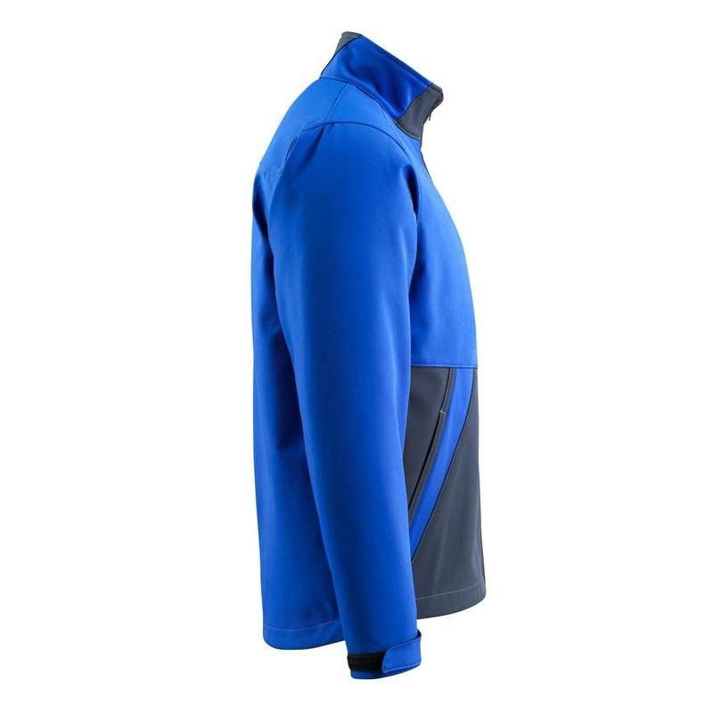 Giacca MASCOT® Finley Soft Shell, blu mais/blu nero