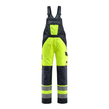 Salopette MASCOT® Gosford, giallo alta visibilità/nero-blu