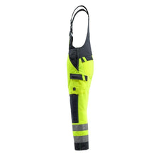 Salopette MASCOT® Gosford, giallo alta visibilità/nero-blu