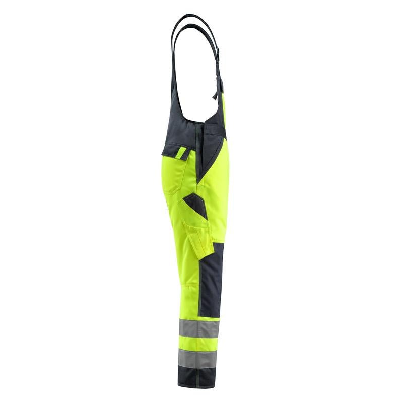 Salopette MASCOT® Gosford, giallo alta visibilità/nero-blu