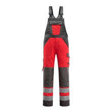 Salopette MASCOT® Gosford, rosso alta visibilità/antracite scuro