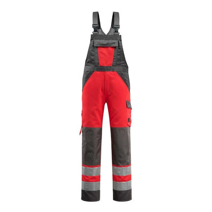 Salopette MASCOT® Gosford, rosso alta visibilità/antracite scuro