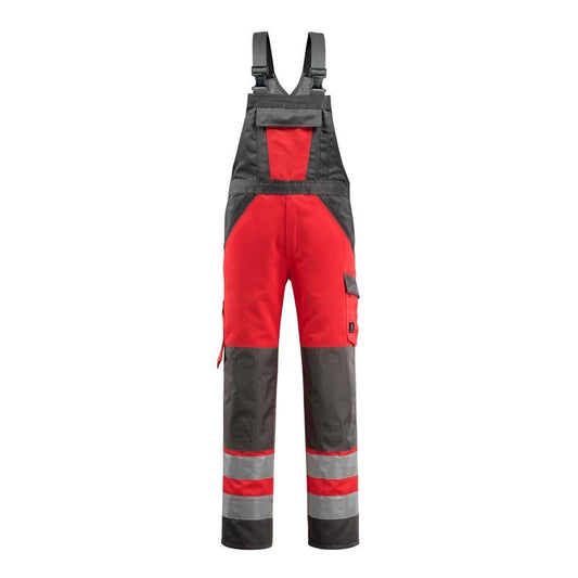 Salopette MASCOT® Gosford, rosso alta visibilità/antracite scuro