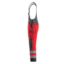 Salopette MASCOT® Gosford, rosso alta visibilità/antracite scuro