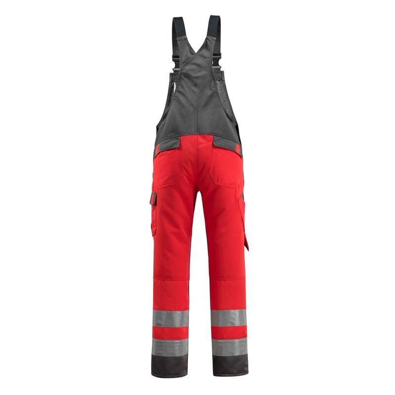 Salopette MASCOT® Gosford, rosso alta visibilità/antracite scuro