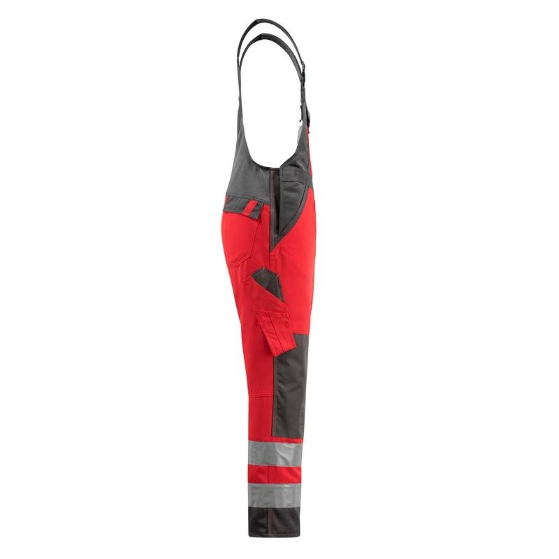 Salopette MASCOT® Gosford, rosso alta visibilità/antracite scuro