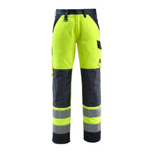 Pantaloni MASCOT® Maitland, giallo alta visibilità/nero-blu