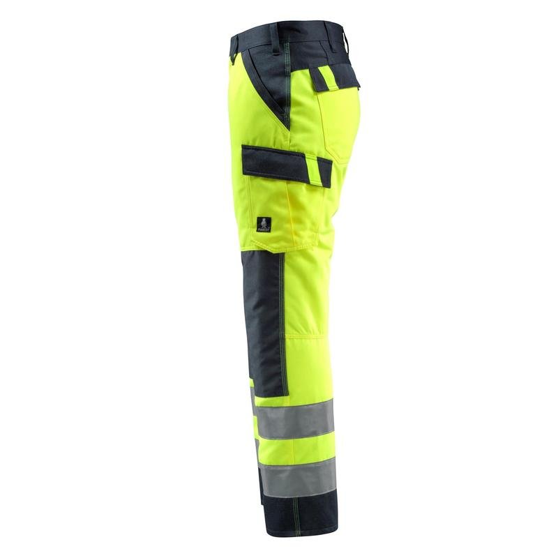 Pantaloni MASCOT® Maitland, giallo alta visibilità/nero-blu