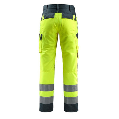 Pantaloni MASCOT® Maitland, giallo alta visibilità/nero-blu
