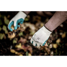 NITRAS GRIP, guanti in lattice, giallo/verde