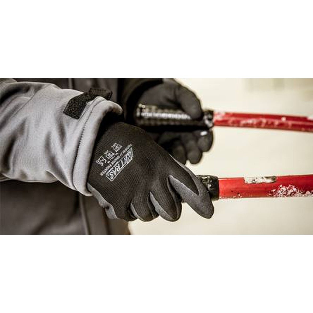 NITRAS SNOW FIGHTER, guanti invernali, neri
