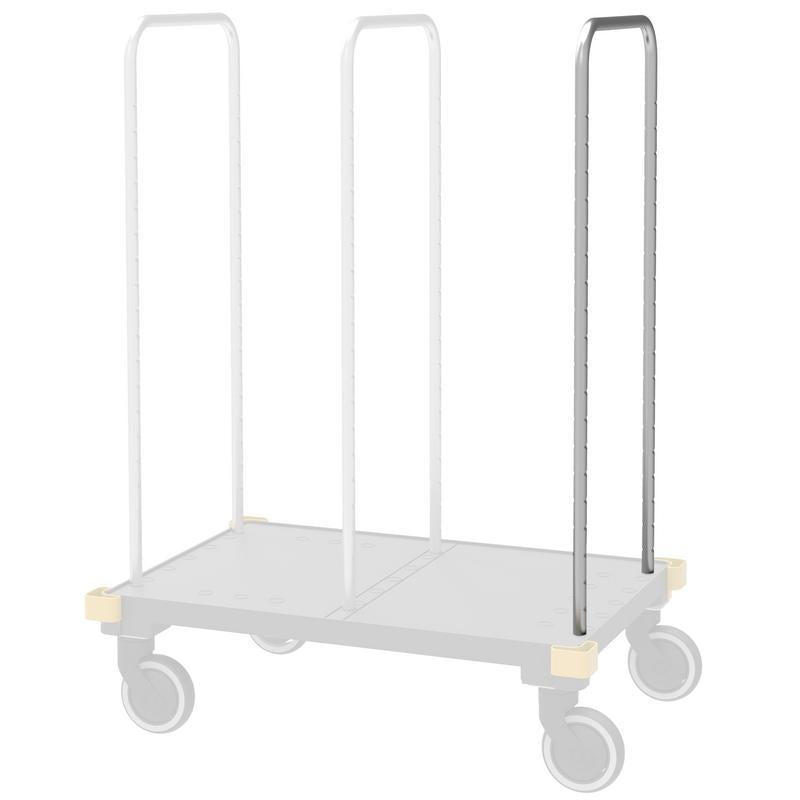 Manubrio VERMOP per Equipe comprensivo di viti, 39 x 2 x 90 cm