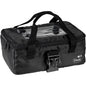 La borsa termica 1 Nero Nylon 290x200x100 di Duni GmbH è una borsa isolante nera con due manici, finestra trasparente in alto, cerniera laterale e fibbia anteriore; con la scritta "Duni" e due stelle nell'angolo in basso a destra.