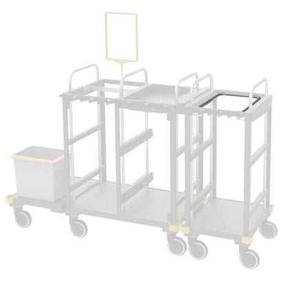 VERMOP telaio di supporto integrato 1X120L, 46 x 35 x 6 cm