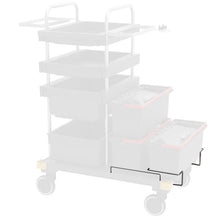 VERMOP supporto per scatola 10 L (set) piatto L, 49 x 42 x 13 cm