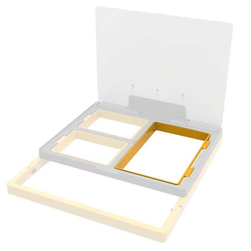 VERMOP telaio pieghevole 1x70L, 35 x 24 x 3 cm