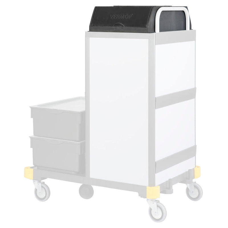 Coperchio girevole VERMOP, antracite, 51 x 37 x 14 cm