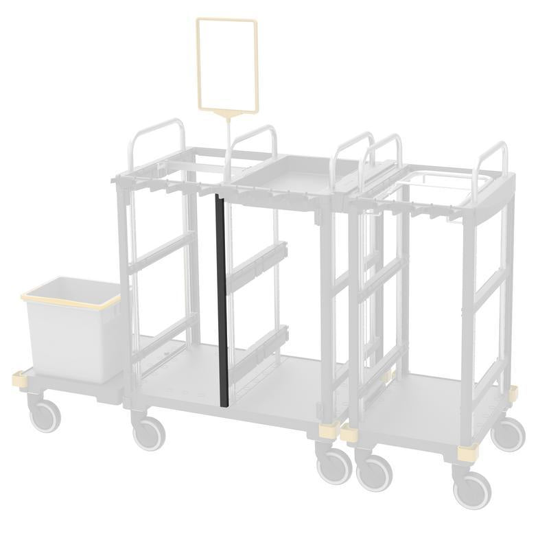 VERMOP traversa intermedia, antracite 735 mm, 74 x 4 x 2 cm | 1 pezzo 