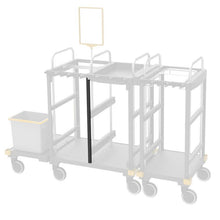 Listello intermedio VERMOP, antracite 735 mm, 74 x 4 x 2 cm