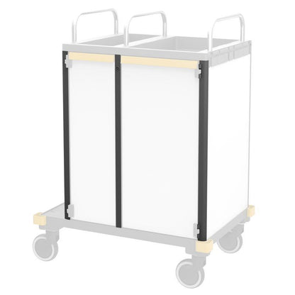 VERMOP listello intermedio con serratura incl. EPL, 74 x 13 x 3 cm