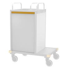 Pannello posteriore VERMOP H+ Cassetta degli attrezzi bianco platino, 738 x 48 cm