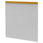 VERMOP parete posteriore H+ 10l box bianco platino 738 x 600 x 9 cm
